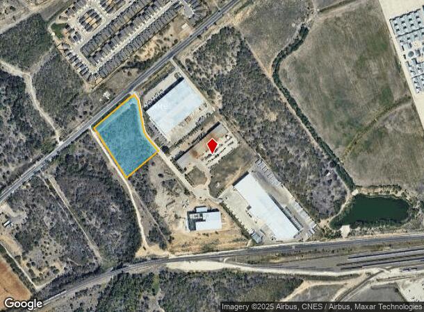  7030 Industrial Way, San Antonio, TX Parcel Map