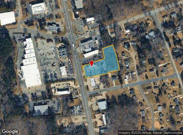  5278 N Roxboro Rd, Durham, NC Parcel Map