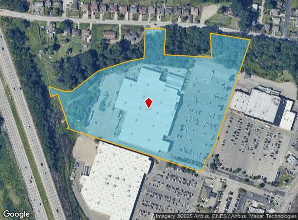 2100 Washington Pike, Carnegie, PA Parcel Map