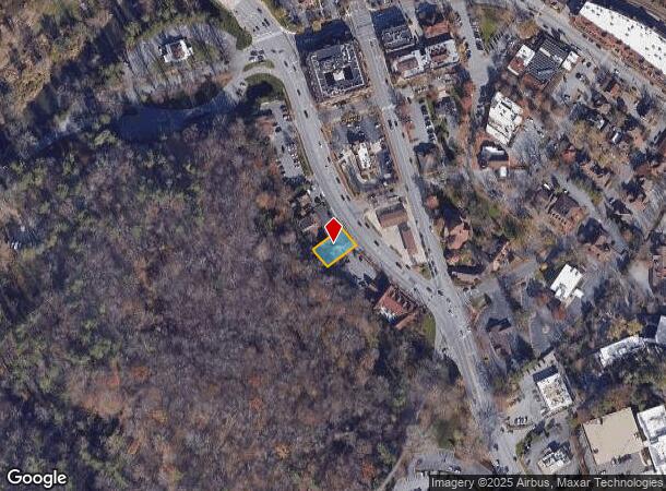  30 All Souls Cres, Asheville, NC Parcel Map