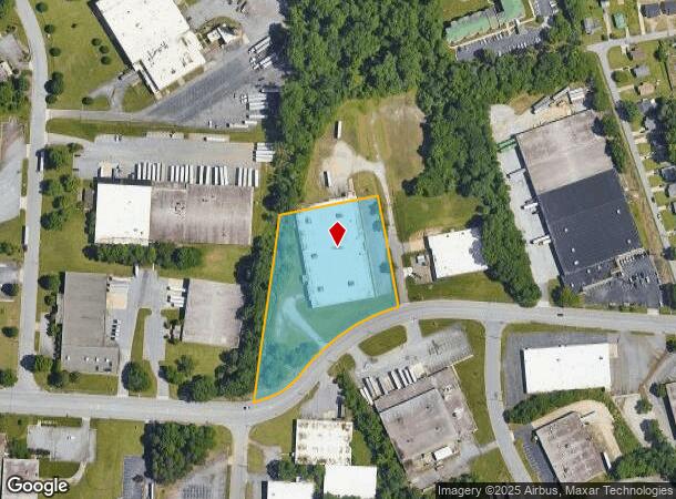  322 Fraley Rd, High Point, NC Parcel Map