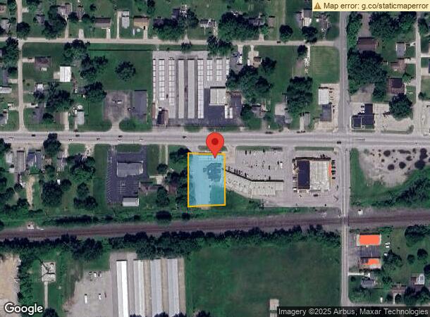  1001 Lincolnway W, Osceola, IN Parcel Map