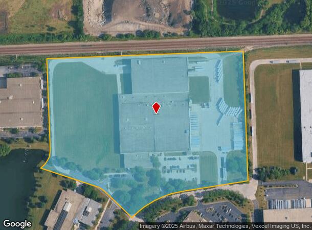 4160 Campus Dr, Aurora, IL Parcel Map