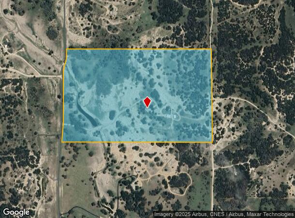  521 Bluff Creek Rd, Center Point, TX Parcel Map
