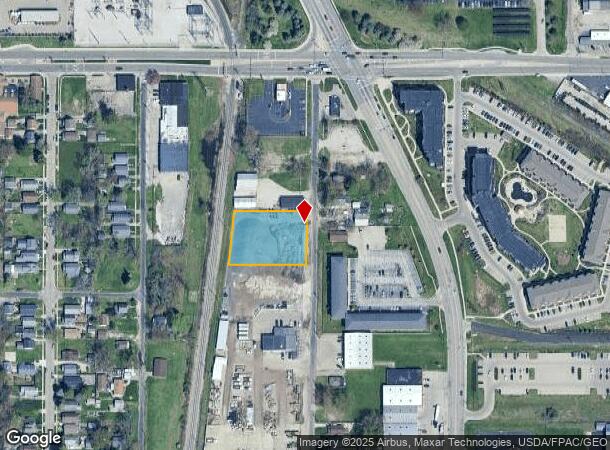  1113 Wamba Ave, Toledo, OH Parcel Map