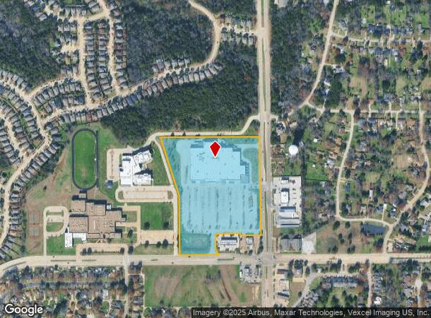  7075 W Wheatland Rd, Dallas, TX Parcel Map