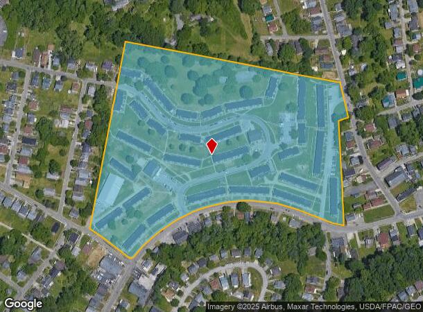  2920 Marcum Ter, Huntington, WV Parcel Map