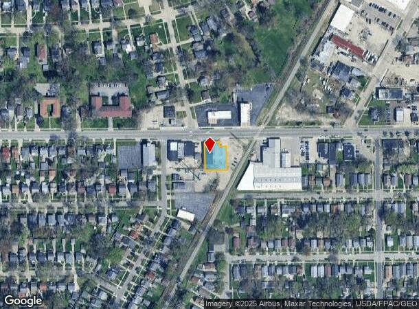 2103 W Sylvania Ave, Toledo, OH Parcel Map