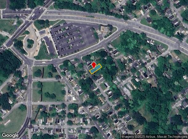  117 Tunic Ave, Capitol Heights, MD Parcel Map