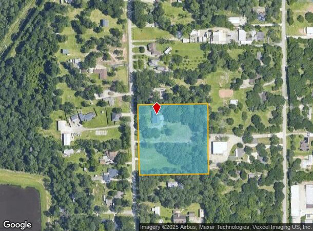 22830 Fritz Ln, Spring, TX Parcel Map