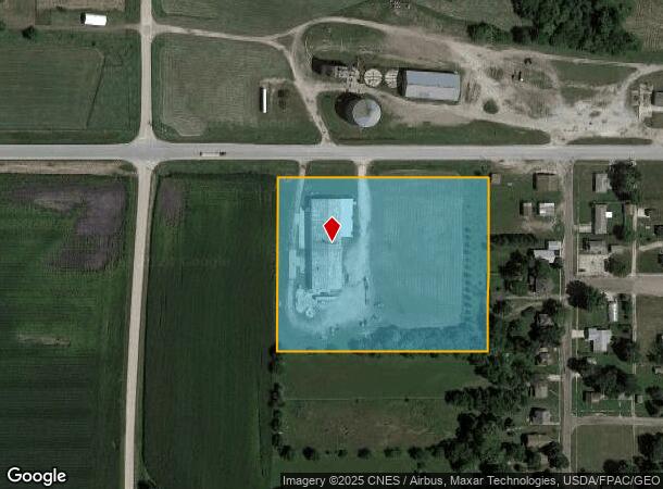  120 W Railroad St, Bagley, IA Parcel Map