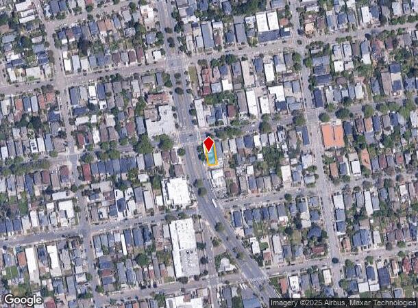  3301 Sacramento St, Berkeley, CA Parcel Map