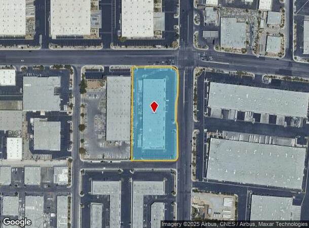  6555 S Valley View Blvd, Las Vegas, NV Parcel Map