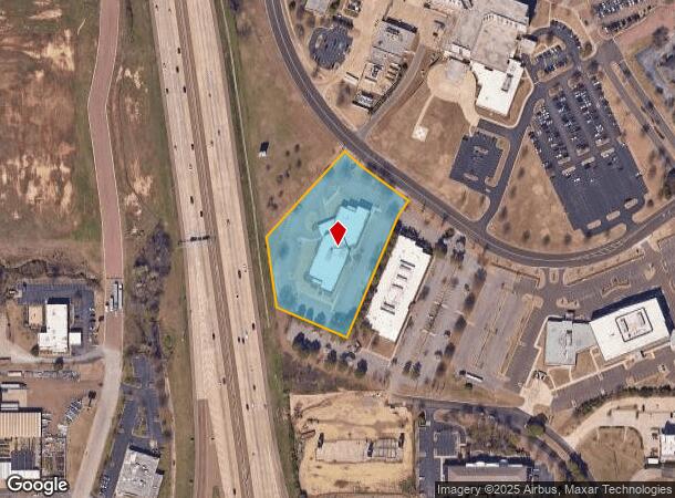  401 Southcrest Cir, Southaven, MS Parcel Map