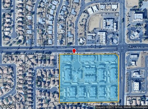  7601 W Glendale Ave, Glendale, AZ Parcel Map