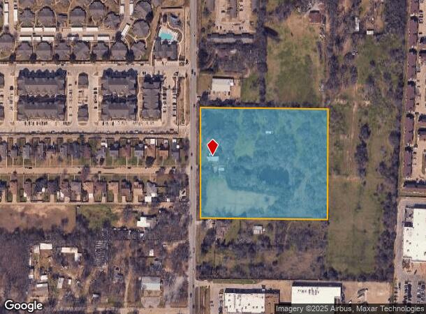 3416 Hickory Tree Rd, Balch Springs, TX Parcel Map