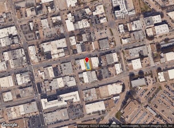  3008 Commerce St, Dallas, TX Parcel Map