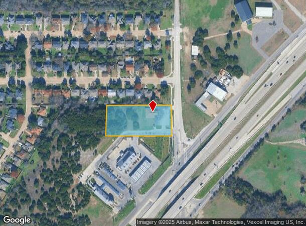 1121 N Joe Wilson Rd, Cedar Hill, TX Parcel Map