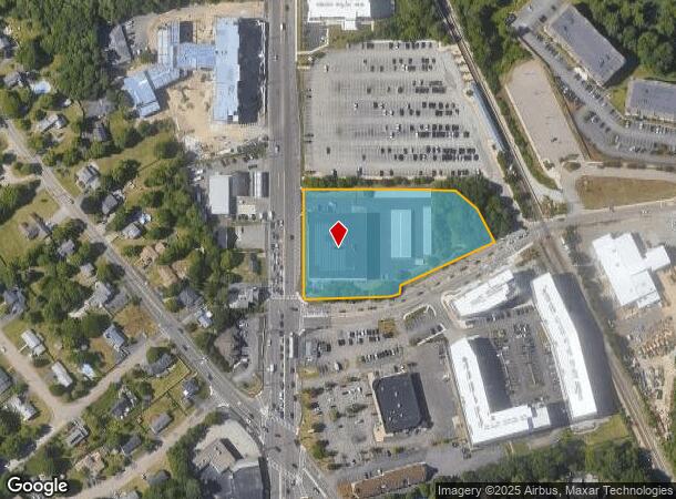  1470 Main St, South Weymouth, MA Parcel Map