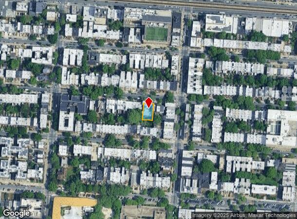  1398 Dean St, Brooklyn, NY Parcel Map