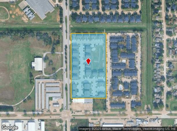 5212 Queenston Blvd, Houston, TX Parcel Map