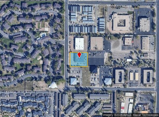  3415 Van Teylingen Dr, Colorado Springs, CO Parcel Map