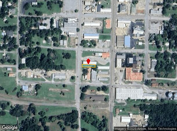  106 N Main St, Bonham, TX Parcel Map