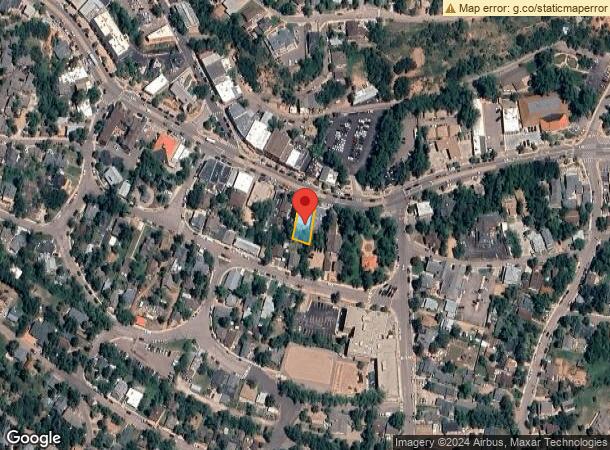  717 Manitou Ave, Manitou Springs, CO Parcel Map