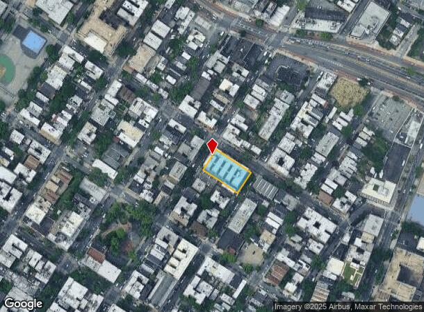  2476 Hughes Ave, Bronx, NY Parcel Map