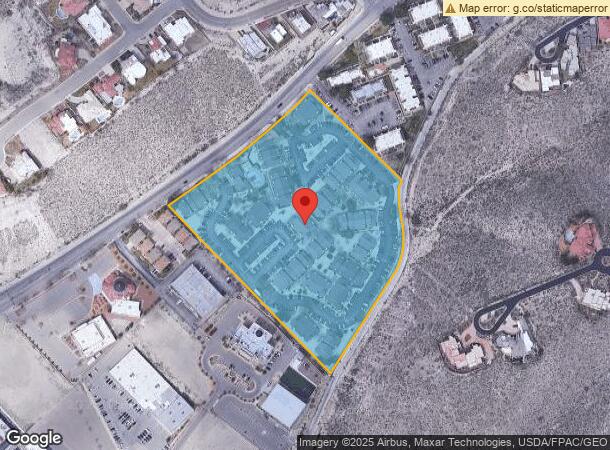  200 N Festival Dr, El Paso, TX Parcel Map