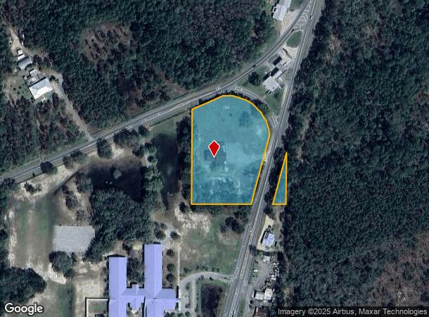  2590 Coastal Hwy, Crawfordville, FL Parcel Map