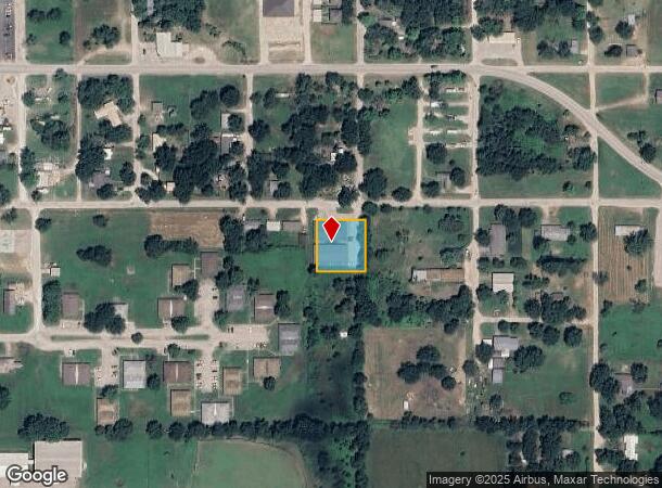  1114 E Fairview Ave, Nowata, OK Parcel Map