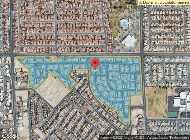  3949 W Alexander Rd, North Las Vegas, NV Parcel Map