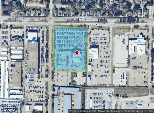  4448 W Plano Pky, Plano, TX Parcel Map