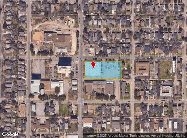  834 W 9Th St, Dallas, TX Parcel Map