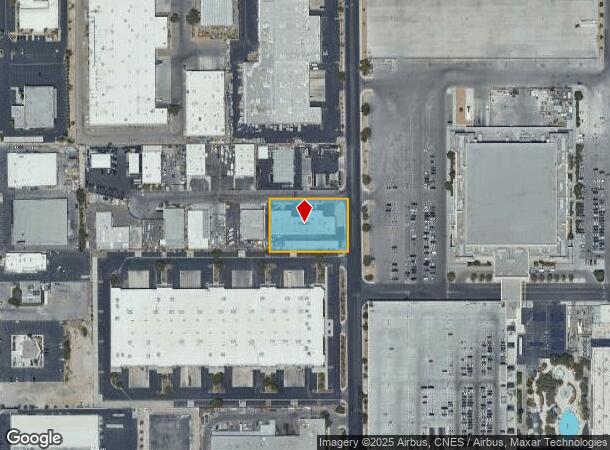  4655 Quality Ct, Las Vegas, NV Parcel Map