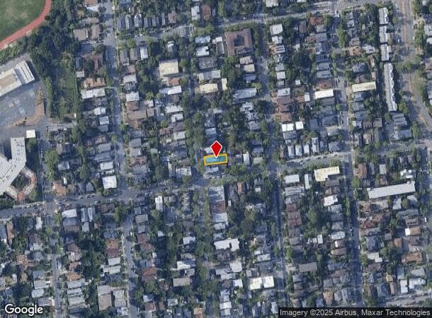 1343 Martin Luther King Jr Way, Berkeley, CA Parcel Map