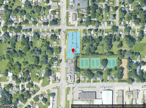 1325 Ansborough Ave, Waterloo, IA Parcel Map