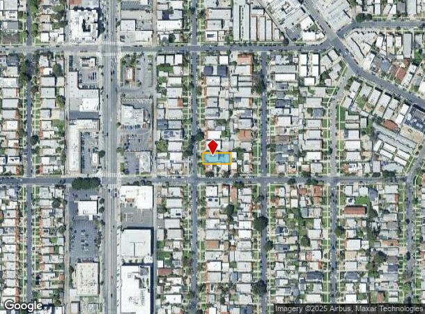  2846 S Bronson Ave, Los Angeles, CA Parcel Map