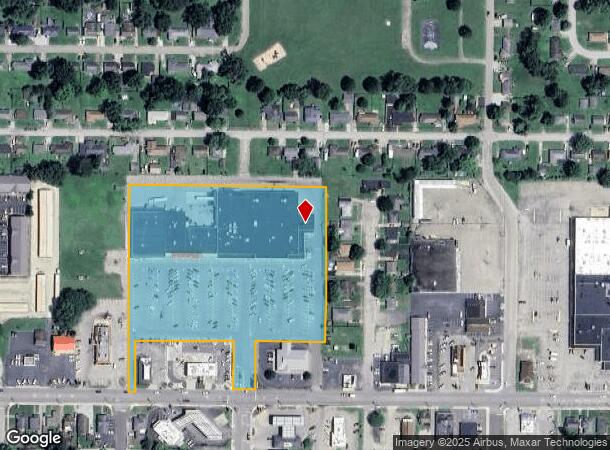 512 544 W 30Th St, Connersville, IN Parcel Map