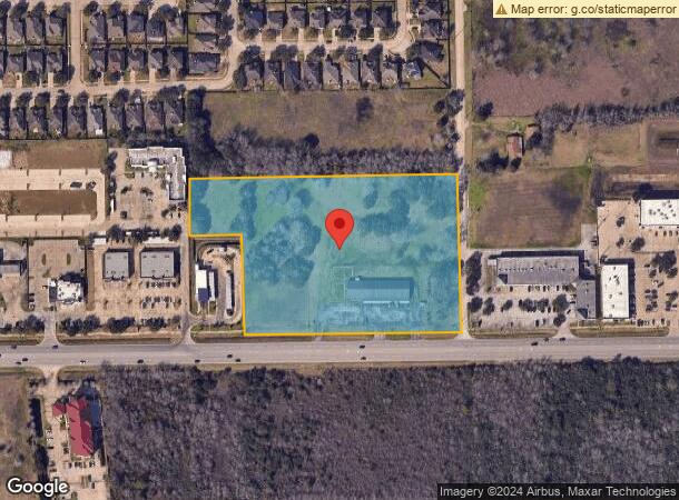  8809 Broadway St, Pearland, TX Parcel Map