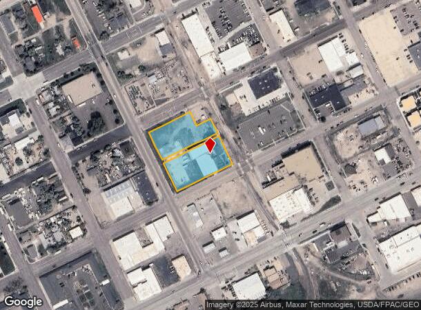  800 W 17Th St, Cheyenne, WY Parcel Map