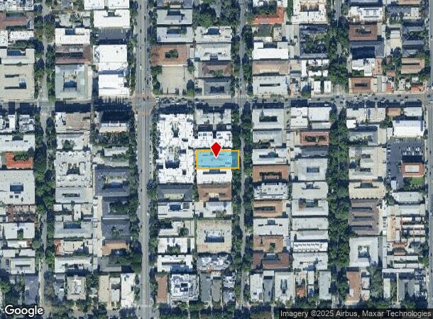  1267 N Laurel Ave, West Hollywood, CA Parcel Map