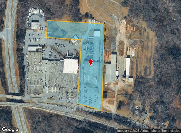  2425 Highland Ave Ne, Hickory, NC Parcel Map