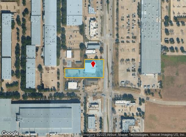  4404 Matlock Rd, Arlington, TX Parcel Map