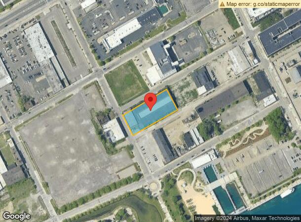  240 Chene St, Detroit, MI Parcel Map