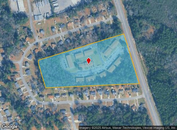 3551 Mike Padgett Hwy, Augusta, GA Parcel Map