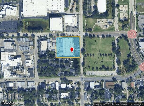  340 N Primrose Dr, Orlando, FL Parcel Map
