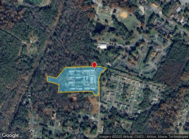 1526 Eaves Rd, Shelby, NC Parcel Map