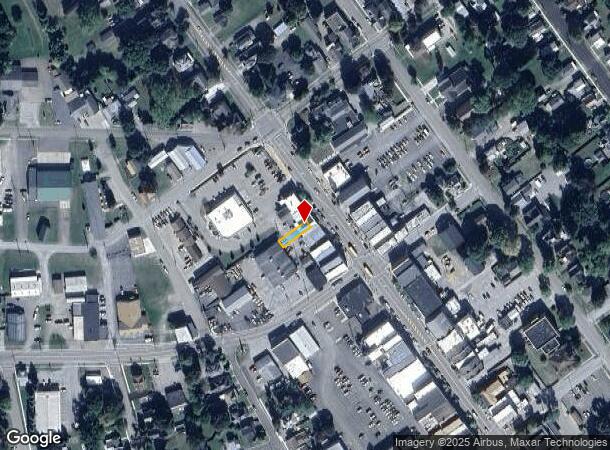 205 Main St, Dansville, NY Parcel Map